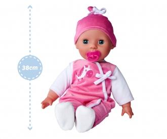 Laura Babbling – Poupée 38 cm corps souple et sons