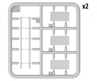 1:35 Fran. Kit de pompes à essence avec accessoires 1930-40