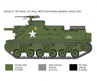 M7 Priest 1:35 Self-Propelled Howitzer Kit