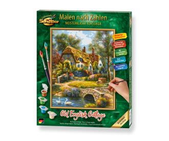 Old English Cottage Malen nach Zahlen