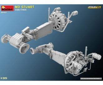 1:35 M3 Stuart frühe Produktion Interior Kit
