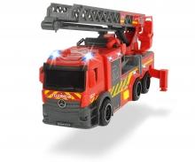 Camion de pompiers avec échelle tournante