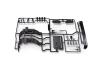 Scania Fender Antenna Parts, model accessory set