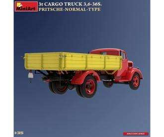 1:35 3t Cargo Truck  3,6-36S Pritschenwagen