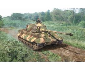 Italeri King Tiger model kit 1:56 with figure