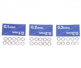 Distanzscheiben-Set 5mm (10) 0,1/0,2/0,3