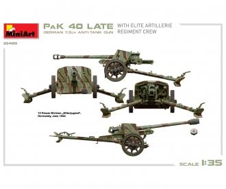 1:35 Ger. 7.5cm PaK 40 w.Crew (4) la.pr.