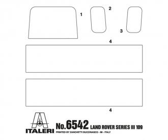 Land Rover 109 "Guardia Civil" Model Kit 1:35