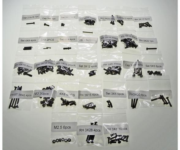 Virus Akuma Screw Set for RC Models