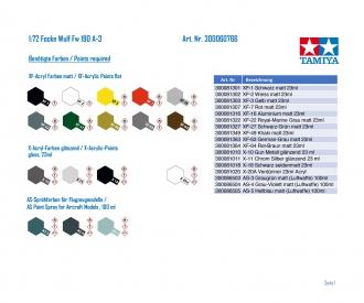 1:72 Focke-Wulf Fw190 A-3, plastic model kit