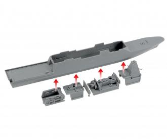 1:700 JMSDF FFM-1 Mogami, ship model assembly kit