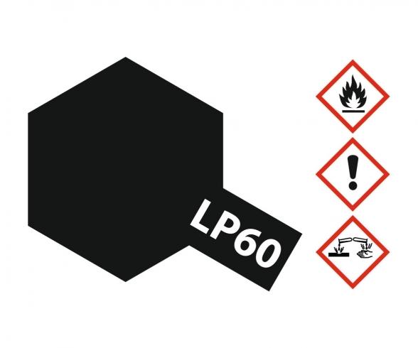LP-60 NATO Black Flat 10 ml, paint for models