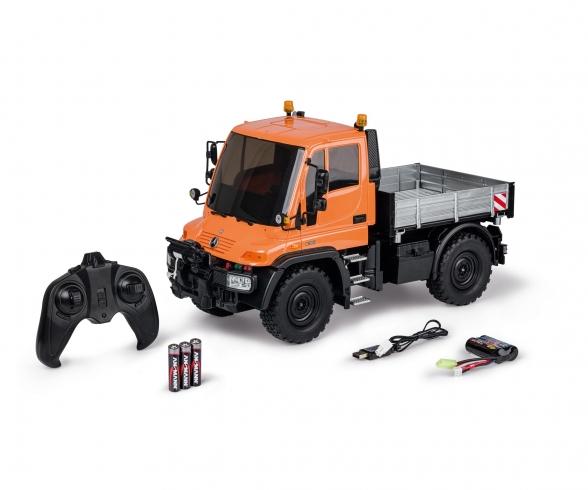 Buy 1:12 MB Unimog U300 2.4G 100% RTR orange online | Carson