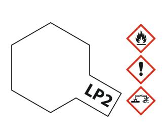 LP-2 White Gloss, lacquer paint, 10 ml jar