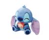Peluche Disney Stitch avec sucette, 25 cm
