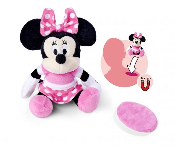 Disney Minnie Mouse Shoulder Squad Peluche, 12 cm