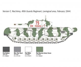 Italeri Churchill Mk. III Tank Model Kit 1:72