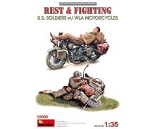 1:35 US Fig.-Set US Sold. R&F w/WLA Mot.