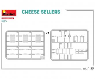 1:35 Fig.-Set Cheese Sellers w/ cart (2)