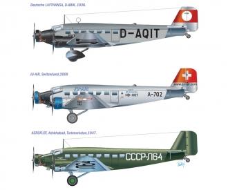 Italeri Junkers JU-52 3/m Tante JU LH Kit