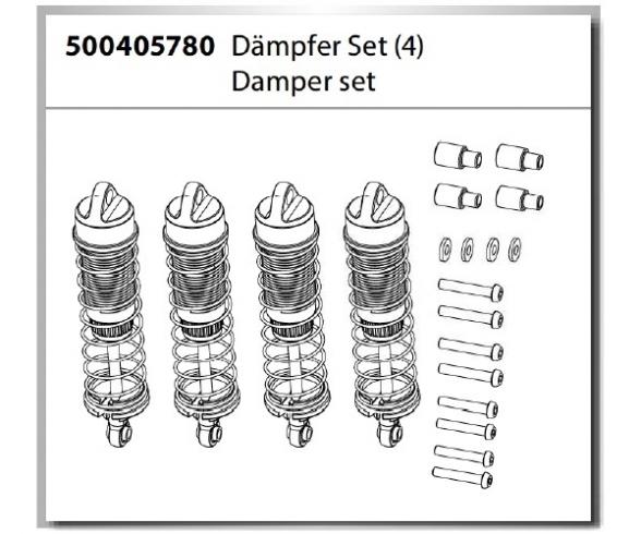 1:10 Damper Set (4)