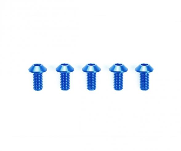 3x6mm HG Alu HH Screw Blu *5