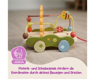 Pull-Along Wagon - Bee Happy