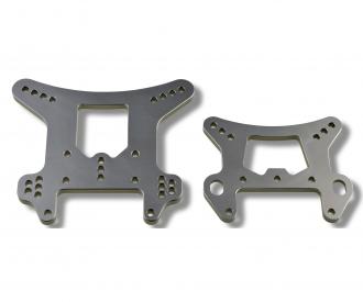 Virus 4.0 Shock Towers, RC spare part, front rear