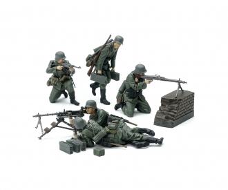 1:35 Fig.-Set Ger. MG Team (5) Mid.WWII