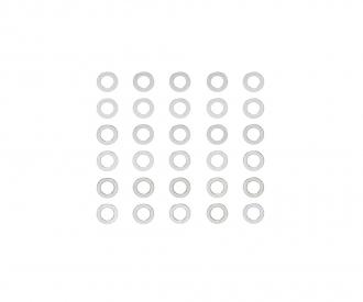 3mm Shim-Set, RC spacer set, 0.1/0.2/0.3mm