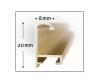 Aluminium Frame Gold 40 x 50 cm - Painting by Numbers