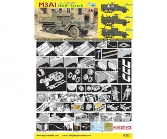 1:35 M3A1Half-Track (3 in 1) ass.M3/M3A1