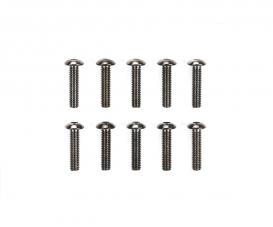 3x12mm Steel Hex Head Screws (10)