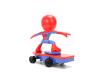 RC Spider-Man Skateboard Stunt 9"