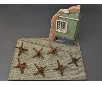 1:35 Anti-tank Obstacles (12)