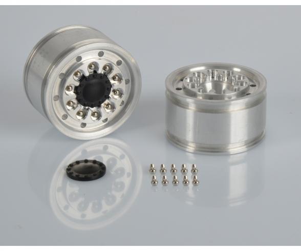 1:14 Aluminium Front Wheel Hubs, Model Part