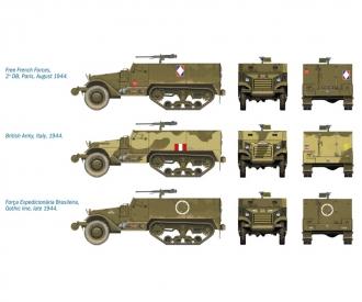 Italeri M3A1 Half Track 1:72 Easy Kit Set