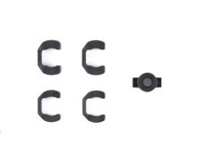 TRF420/419 Swing Shaft Caps, RC spare parts