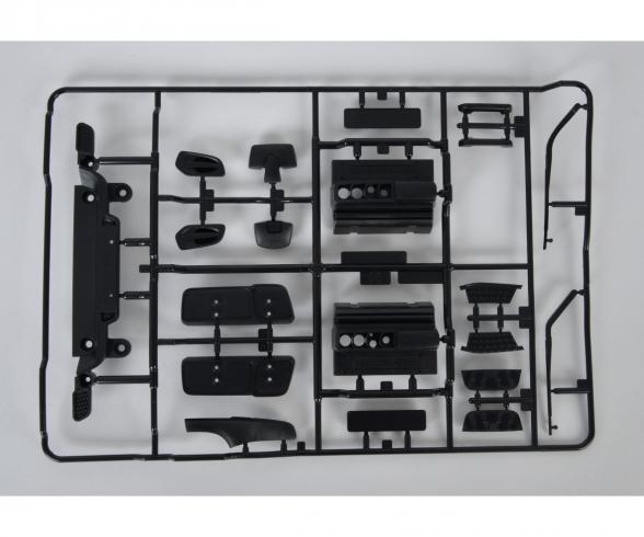 Mirror Step Parts Set for MB Arocs Model Truck