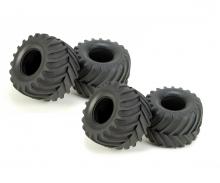 Lunch Box Tire Set, RC spare tyres for 58063