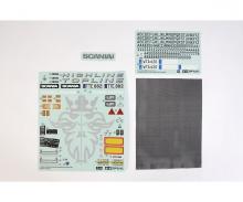 Scania R620 6x4 Highline, sticker set, 1:14