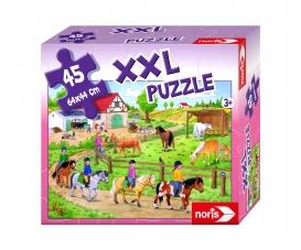 XXL Puzzle Ferien auf dem Ponyhof