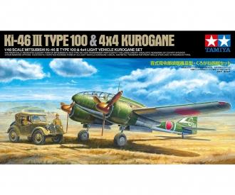 1:48 Ki-46 III 100 & Kurogane, plastic model kit