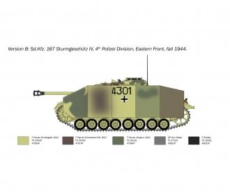 Italeri Sturmgeschütz IV model kit 1:35 scale