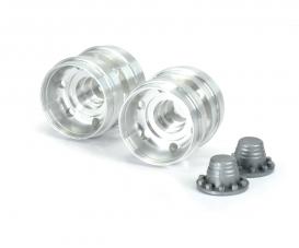 1:14 Alum. Low Loader, wheel set, twin-wheel