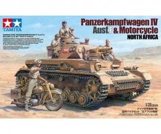 1:35 Dt. PzKpfw.IV Ausf.F m. Krad DAK