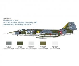 Italeri F-104G/S Starfighter Model Kit 1:32