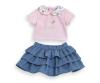 Corolle Ruffle Skirt+T-Shirt WEIP