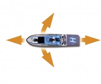 RC Police Boat 2.4G, RC boat, 100% RTR