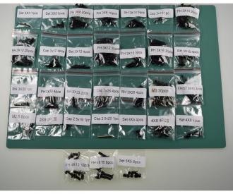 Virus 4.0 Screw Kit, model hardware set
